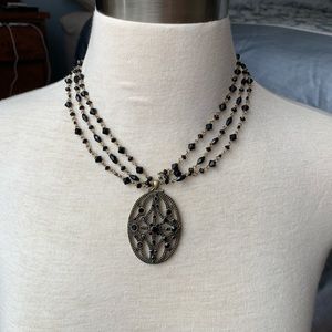 Monet Necklace with Pendant